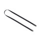 ACAM 317 Sazanami Silk strap Black Black
