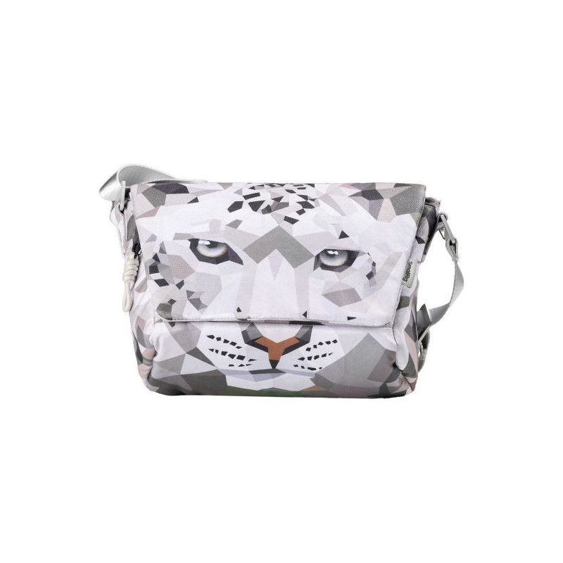 6045 Creative Design Sling Bag(Wild China Film Series With Snow Leopard Pattern) 6045 Creative Design Sling Bag(Wild China Film Series With Snow Leopard Pattern)