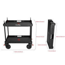 MD5991 36  Video Production Camera Cart (Lite)