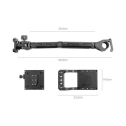 6257 Mount Plate for Monitor VESA for Camera Cart