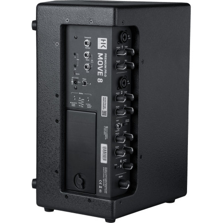 MOVE8 - Enceinte sur batterie - 2 voies 8"/1" ampli 60W polyvalente