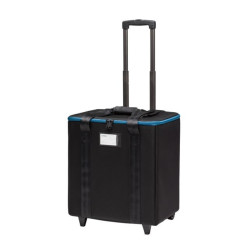 Air Case 1x1 LED 3-Panels with wheels - Black