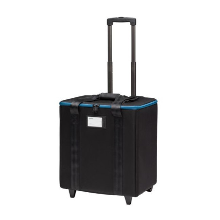 Air Case 1x1 LED 3-Panels with wheels - Black