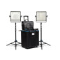 Air Case 1x1 LED 3-Panels with wheels - Black Air Case 1x1 LED 3-Panels with wheels - Black