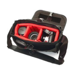 ACAM 7100 canvas nylon camerabag black
