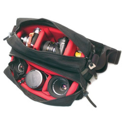 ACAM 1000 canvas/nylon camerabag black
