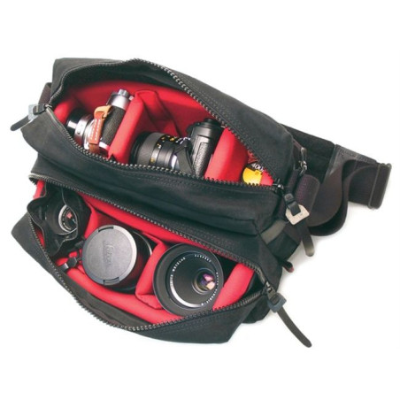 ACAM 1000 canvas/nylon camerabag black