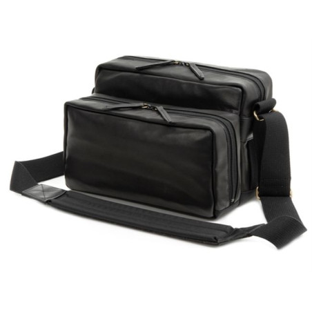 GCAM 1000 leather camera bag black
