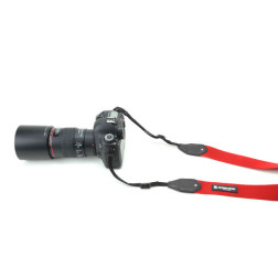 ACAM 112A acrylic camera strap red