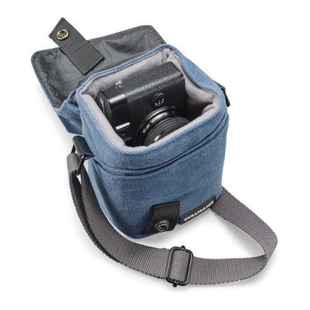 MADRID TWO Vario 200 canvas blue, camera bag