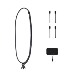Mobile    Crossbody Multi-Strap    Black