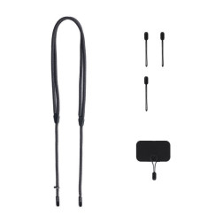 Mobile    Crossbody Strap    Black