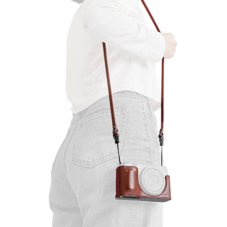 5687 Quick Release Shoulder Strap for Ricoh GR Series (Red)