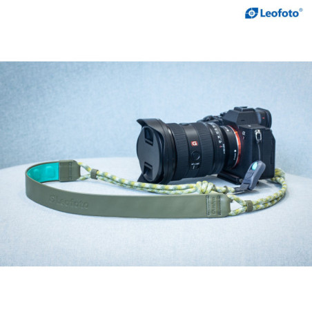 Camera strap - pine green