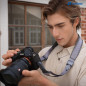 Camera strap gray