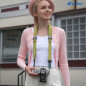 Camera strap green
