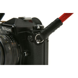 ACAM 316G silk camera strap red
