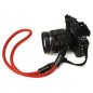 ACAM 307N silk camera strap red