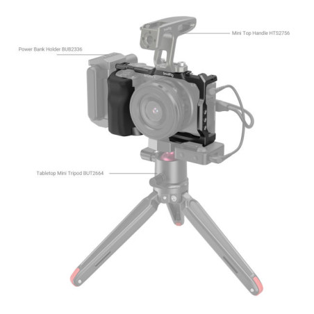 3538B Cage with Grip for Sony ZV-E10