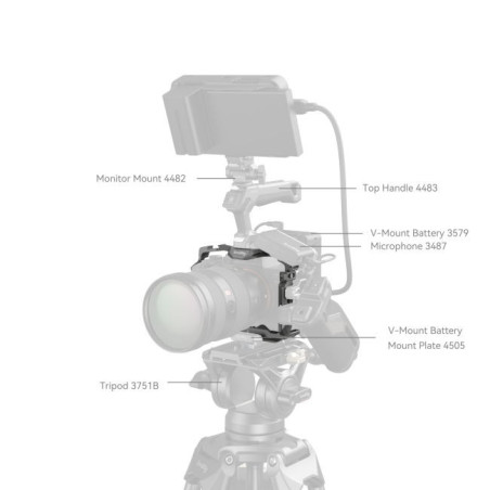 4481 HawkLock Quick Release Cage for Sony A 7R V / A 7 IV / A 7S III / A 1