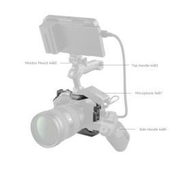 4481 HawkLock Quick Release Cage for Sony A 7R V   A 7 IV   A 7S III   A 1