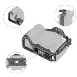4481 HawkLock Quick Release Cage for Sony A 7R V   A 7 IV   A 7S III   A 1