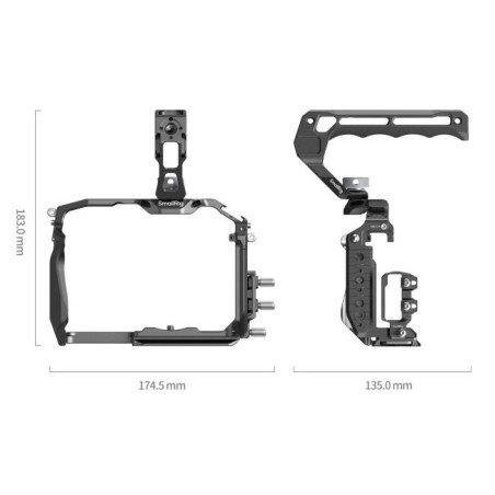 4825 HawkLock Quick Release Cage Kit for Panasonic LUMIX GH7/GH6