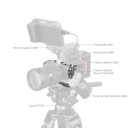 4770 HawkLock Quick Release Cage Kit for Sony FX3 / FX30