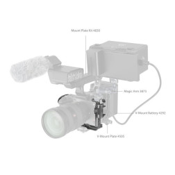 4770 HawkLock Quick Release Cage Kit for Sony FX3   FX30