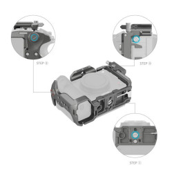 4770 HawkLock Quick Release Cage Kit for Sony FX3   FX30