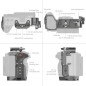 4770 HawkLock Quick Release Cage Kit for Sony FX3 / FX30