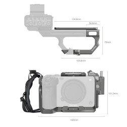 4771 HawkLock Quick Release Advanced Cage Kit for Sony FX3   FX30