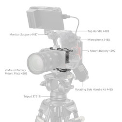 4772 HawkLock Quick Release Half Cage for Sony FX3 / FX30