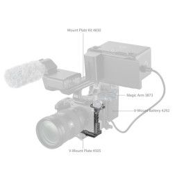 4772 HawkLock Quick Release Half Cage for Sony FX3   FX30
