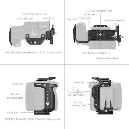 5656 Cage for Canon EOS C50