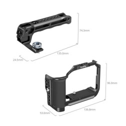 5766 Cage Kit for Canon EOS R50 V (Black)