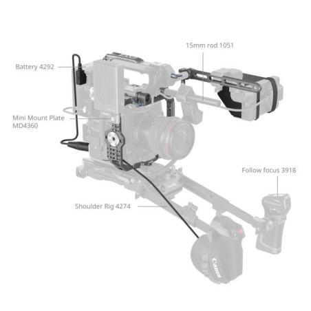 4946 Advanced Cage Kit for Canon C400