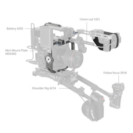 4947 Basic Cage Kit for Canon C400