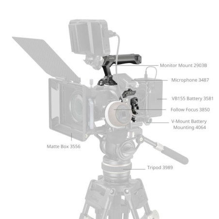 5029 HawkLock Quick Release Cage Kit for Canon EOS R5 Mark II