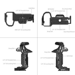 5502 Black Mamba Cage for Panasonic S1R II   S1 II   S1 IIE