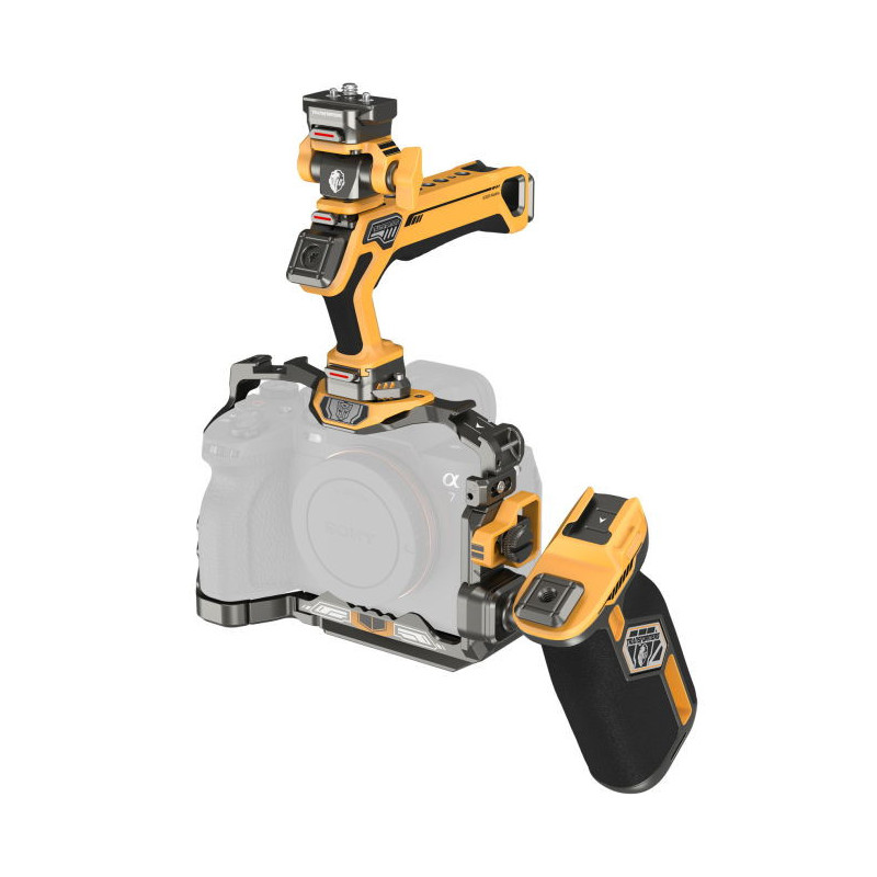5518 HawkLock Quick Release Cage Kit Sony A7R V / A7 IV / A7S III (Advanced) (BumbleBee Edition)