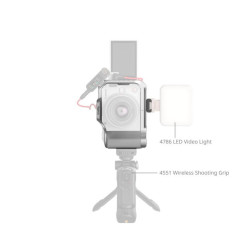 5428 Cage for Canon EOS R50 V (Silver)