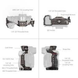 5258 Night Eagle Cage for Nikon Z5II / Z7 / Z6 / Z7II / Z6II / Z5