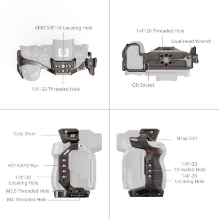 5258 Night Eagle Cage for Nikon Z5II / Z7 / Z6 / Z7II / Z6II / Z5