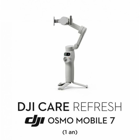 Assurance DJI Care Refresh pour DJI Osmo Mobile 7 (1 an)