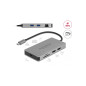 Station d'accueil USB Type-C 4K - Dual HDMI MST / USB 3.2 / SD / LAN / PD 3.0 Station d'accueil USB Type-C 4K - Dual HDMI MST / USB 3.2 / SD / LAN / PD 3.0
