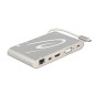 Station d'accueil USB Type-C™ 3.1 4K 30 Hz gris argenté Station d'accueil USB Type-C™ 3.1 4K 30 Hz gris argenté