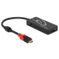 Lecteur de carte SD USB Type-C 3x USB-A + 2 emplacements noir