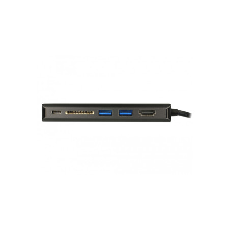Station d'accueil USB-C 3.1 HDMI 4K 30 Hz, LAN Gigabit et fonction USB PD