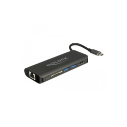 Station d'accueil USB-C 3.1 HDMI 4K 30 Hz, LAN Gigabit et fonction USB PD
